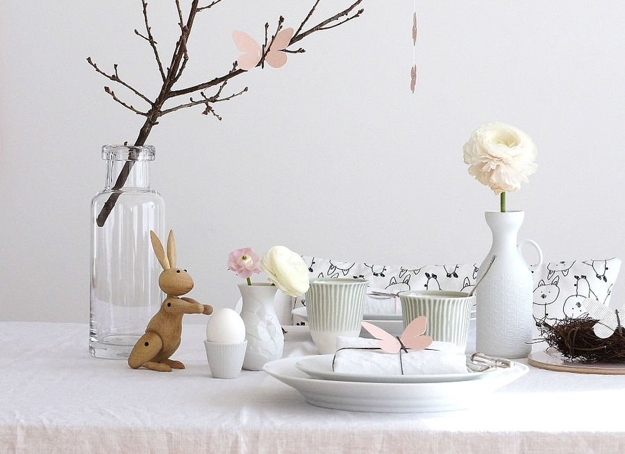 Hübsche Ideen für deine Tischdeko zum Osterfest