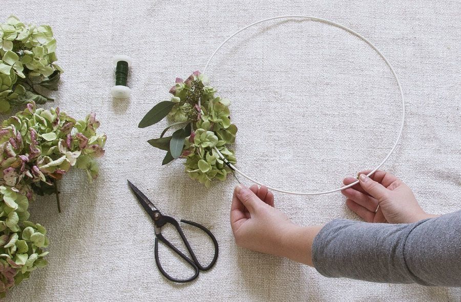 DIY Anleitung: Einen Türkranz selber binden