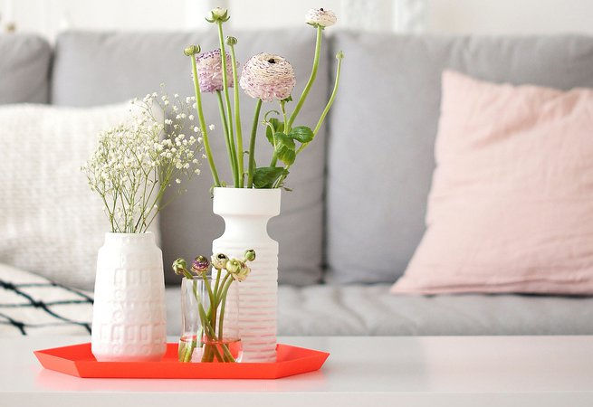 Vasen kann man nie genug haben! Die schönsten Modelle für deine Sommerblumen