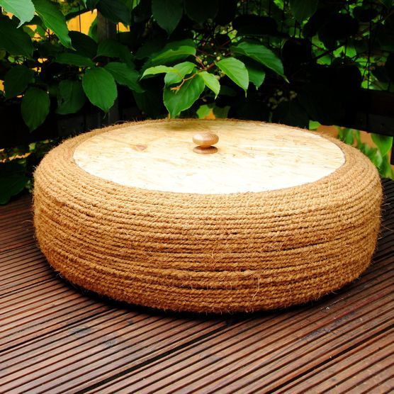 Upcycling: Möbel aus Autoreifen selber bauen Upcycling: Möbel aus Autoreifen selber bauen