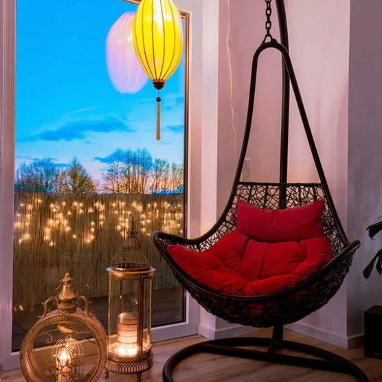 Gelbe Vietnamesische laterne Picture Gelbe Vietnamesische laterne Picture