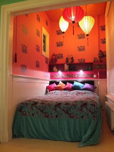 Romantisches Schlafzimmer im Asiatischen Romantisches Schlafzimmer im Asiatischen