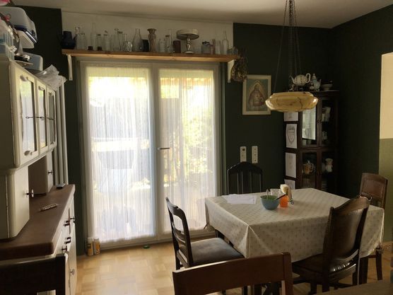 Die Essecke der Küche. Die Essecke der Küche.