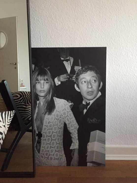 Serge Gainsbourg & Jane Birkin XXL Bild NEU / Originalverpackt Serge Gainsbourg & Jane Birkin XXL Bild NEU / Originalverpackt