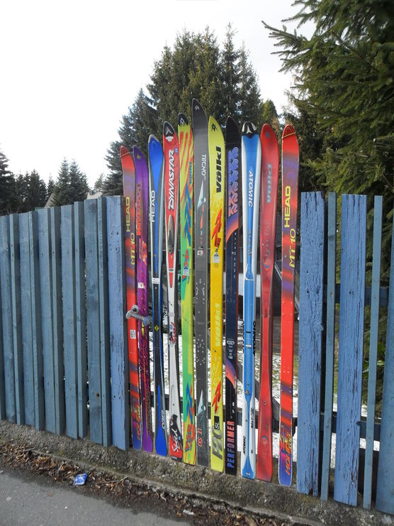 Sehr kreatives Gartentor Sehr kreatives Gartentor