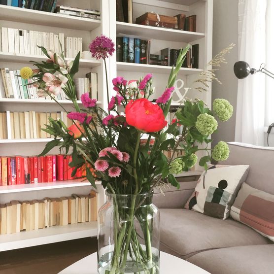 Ein paar bunte Blumen Ein paar bunte Blumen