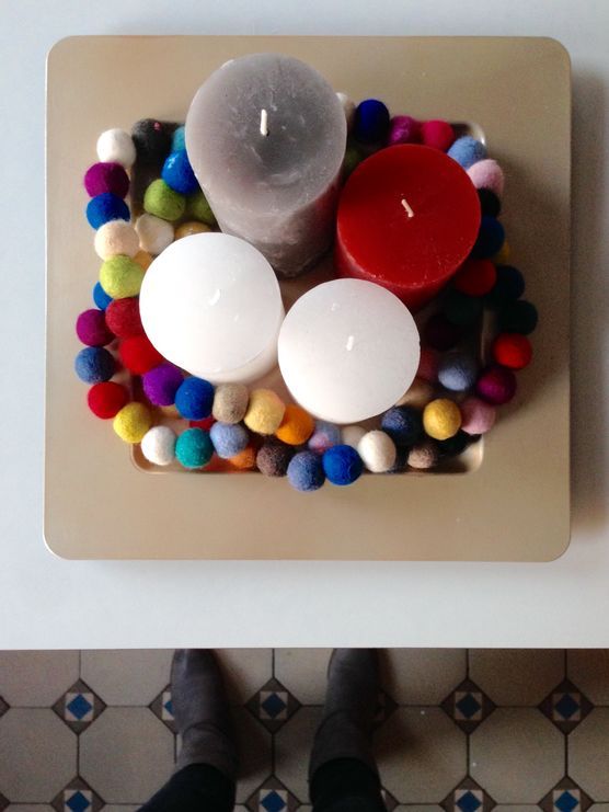 Filz, Fliesen & Füße ;-) Filz, Fliesen & Füße ;-)