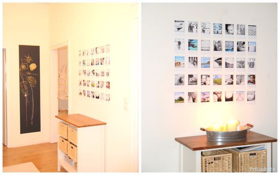unsere Polaroidwand unsere Polaroidwand