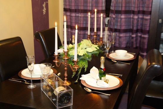 Meine Tischdeko für Heiligabend in Kupfer Meine Tischdeko für Heiligabend in Kupfer