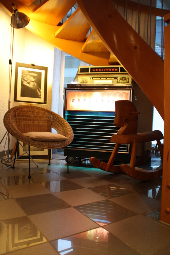 ...unter der Treppe ...unter der Treppe