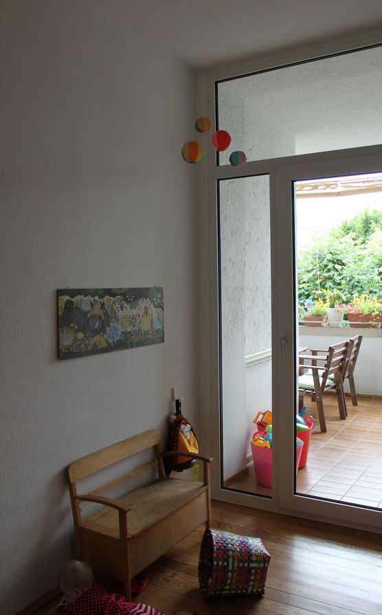 Luftig-leichtes Mobile aus japanischen Papierbällen Luftig-leichtes Mobile aus japanischen Papierbällen