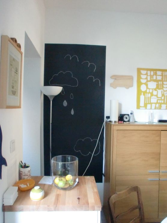 Tafelfolie in der Küche Tafelfolie in der Küche