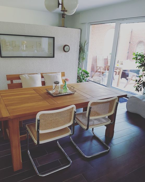 Unser Esszimmer kurz nach Unser Esszimmer kurz nach