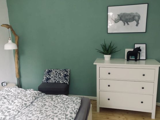 Unser Schlafzimmer ist einfach Unser Schlafzimmer ist einfach