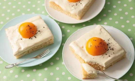 Spiegelei Kuchen zu Ostern Spiegelei Kuchen zu Ostern