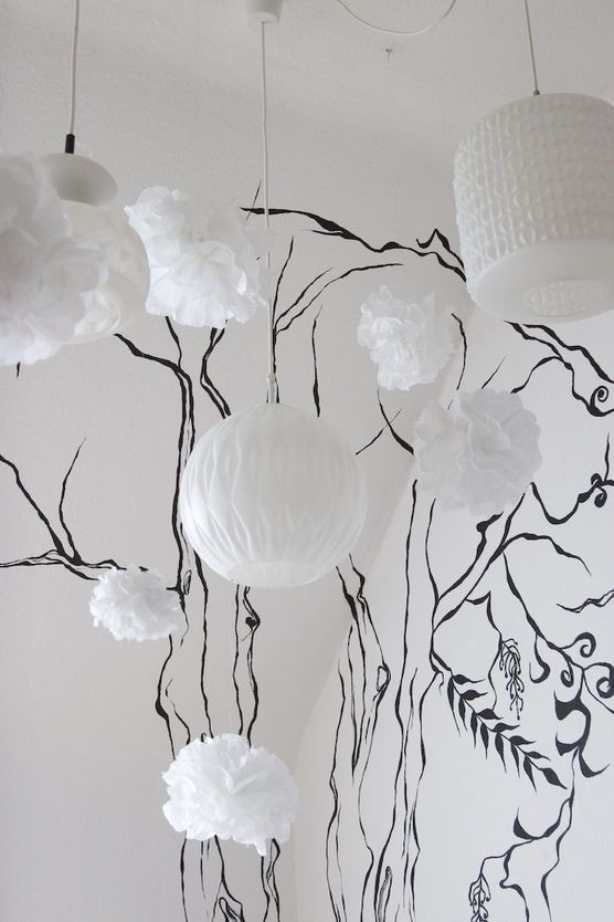 Pom-Poms und Lichter Pom-Poms und Lichter