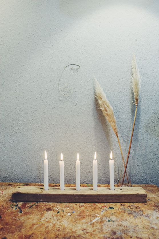 Das obligatorische Kerzenbrett wurde Das obligatorische Kerzenbrett wurde