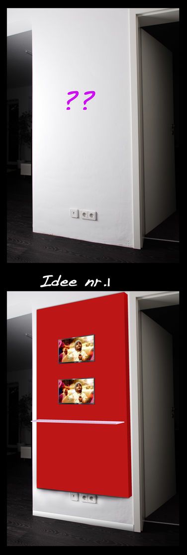 die kahle wand im flur die kahle wand im flur