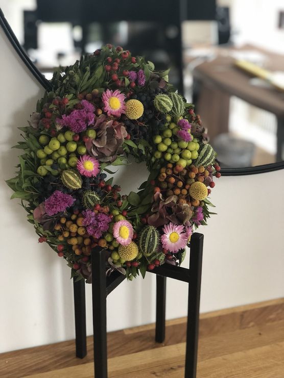 Ich liebe Blumenkränze und Ich liebe Blumenkränze und