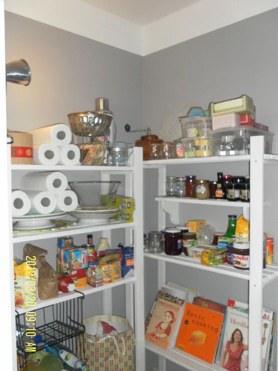 Speisekammer Grau-weiß Speisekammer Grau-weiß