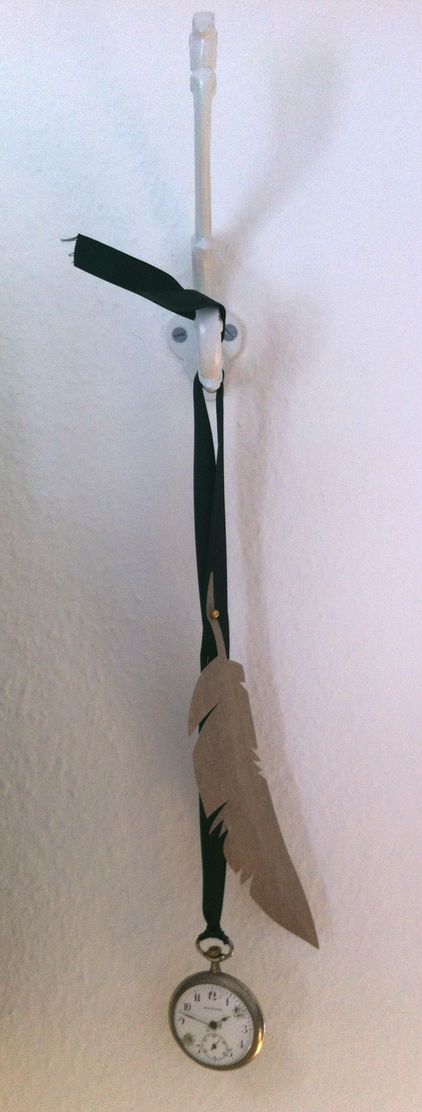 Taschenuhr an der Wand Taschenuhr an der Wand