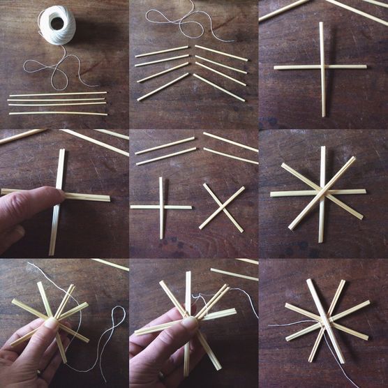 Strohsterne Basteln Teil 1 Strohsterne Basteln Teil 1