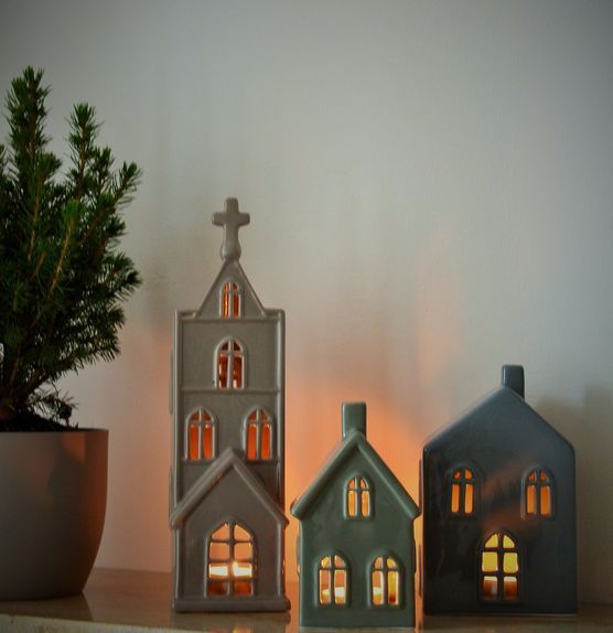 Neue Teelichthäuser Neue Teelichthäuser