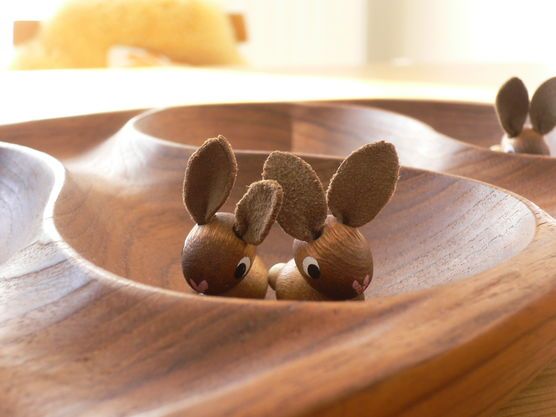 ... und die Hasen sind auch schon da! ... und die Hasen sind auch schon da!