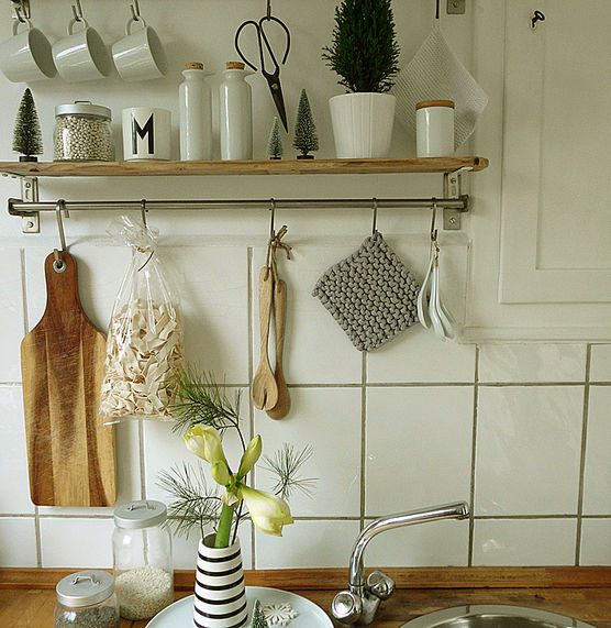 Die kleine weihnachtliche Küche Die kleine weihnachtliche Küche