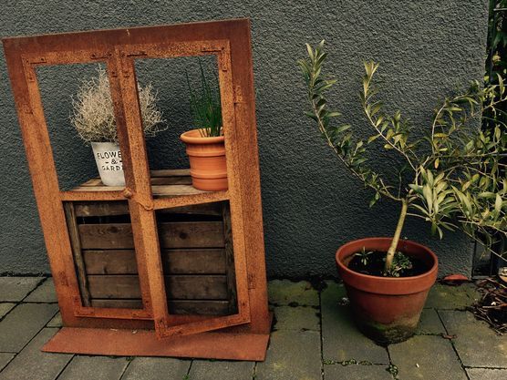 Fenster im Garten Fenster im Garten