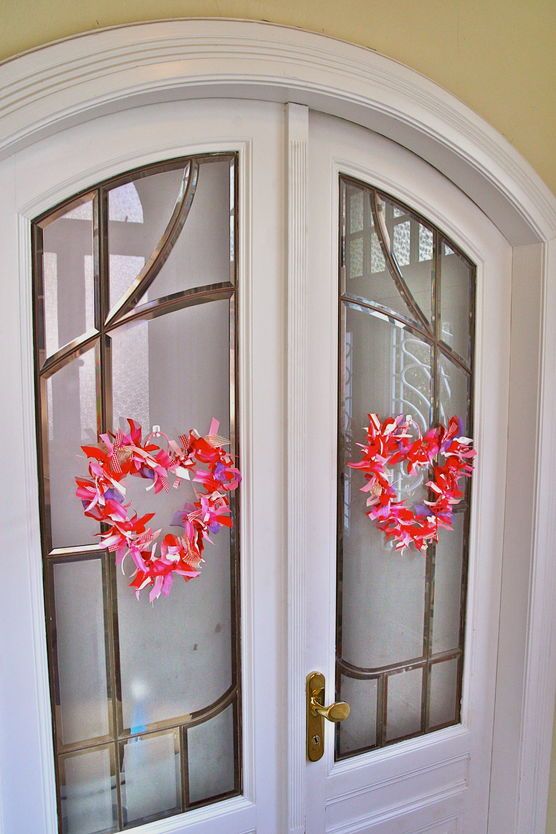 Türkränzchen und meine Wohnungstür Türkränzchen und meine Wohnungstür