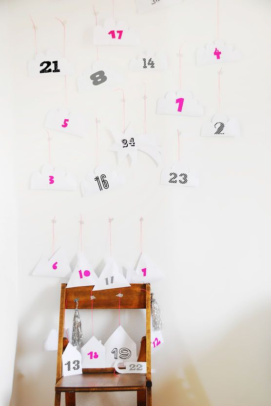 Moderner Adventskalender Moderner Adventskalender