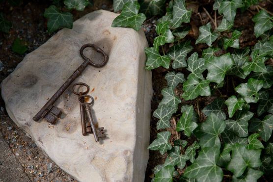 Dänemarkfindling + alte Schlüssel Dänemarkfindling + alte Schlüssel