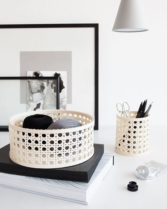 DIY Körbchen Wiener Geflecht DIY Körbchen Wiener Geflecht