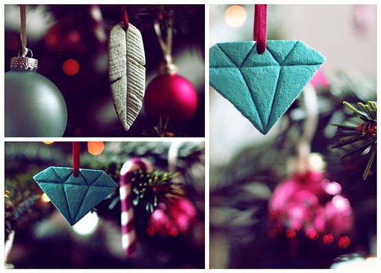 Salzteig-Baumschmuck-Allerlei Salzteig-Baumschmuck-Allerlei