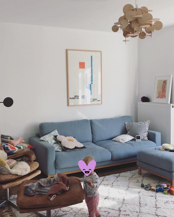 Unsere neue Wohnzimmerlampe hängt Unsere neue Wohnzimmerlampe hängt