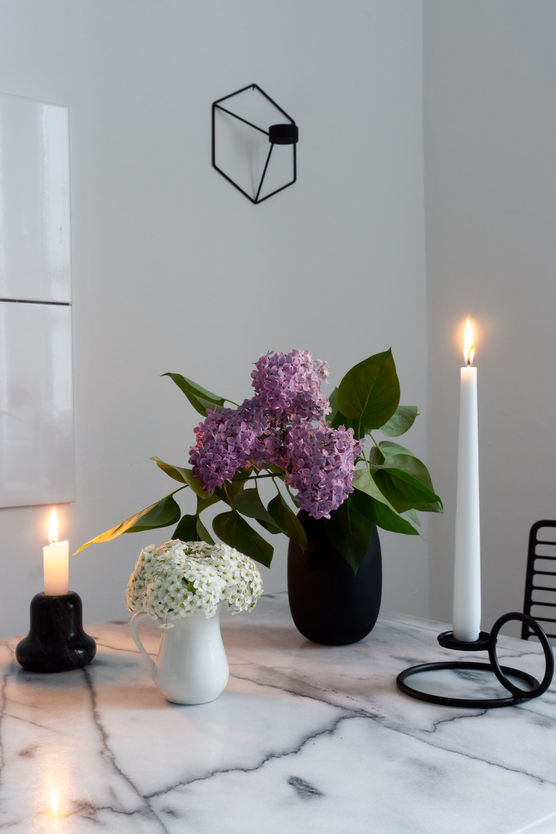 A few candle holders A few candle holders