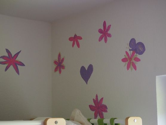 Noch ein Detailfoto von der Kinderzimmerwand Noch ein Detailfoto von der Kinderzimmerwand