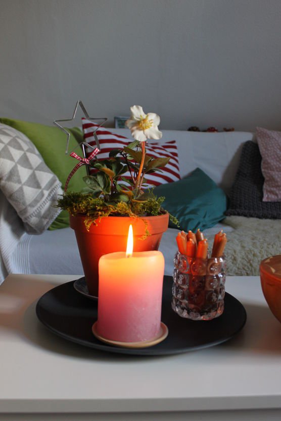 Stilleben mit Kerzenschein Stilleben mit Kerzenschein