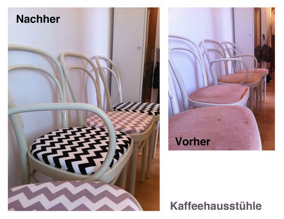 Aus alt mach neu: Thonet Kaffeehausstühle Aus alt mach neu: Thonet Kaffeehausstühle