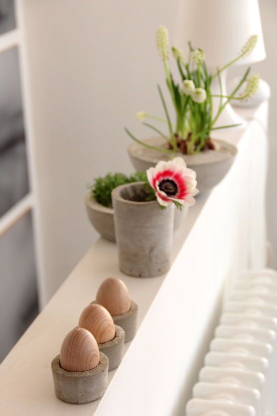 Eierbecher aus Beton // DIY Eierbecher aus Beton // DIY