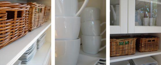 Körbe und viel weiß... Körbe und viel weiß...