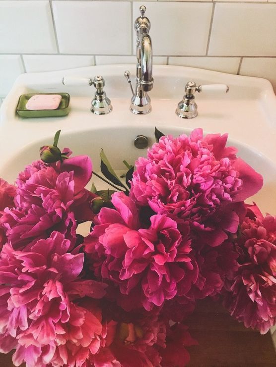 Unser Badezimmer mit französischem Unser Badezimmer mit französischem