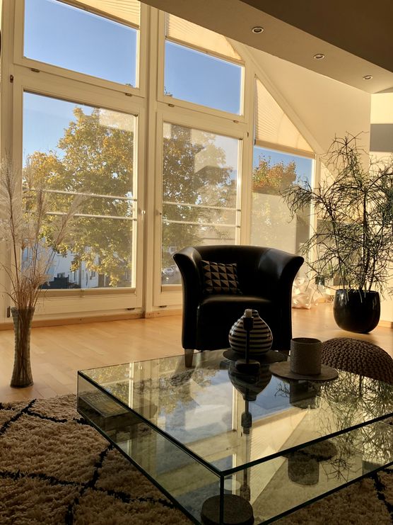 Morning glow im Wohnzimmer Morning glow im Wohnzimmer