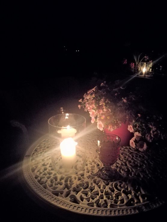 Gester Abend auf der Gester Abend auf der