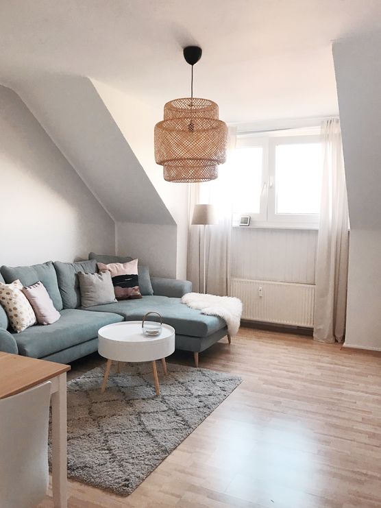 Der Farbtupfer im Wohnzimmer Der Farbtupfer im Wohnzimmer