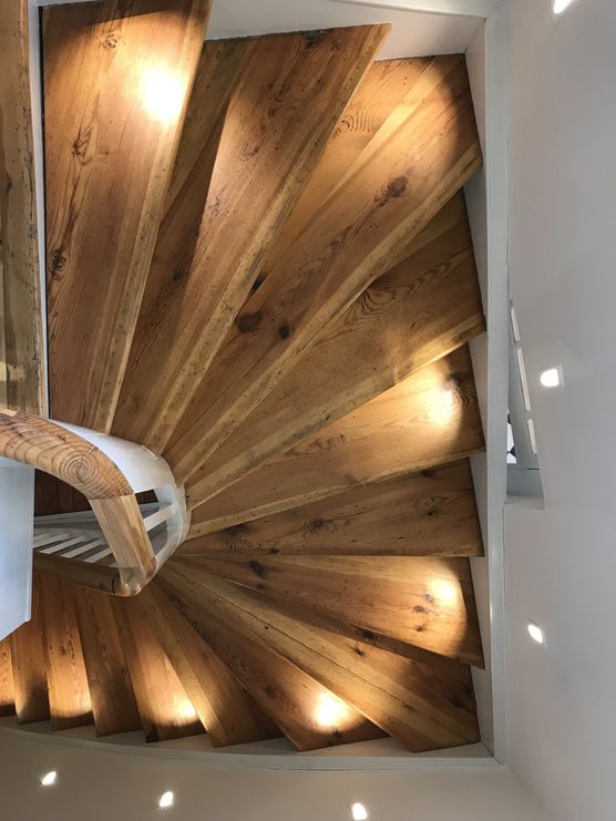 Das sanierte Treppenhaus von Das sanierte Treppenhaus von