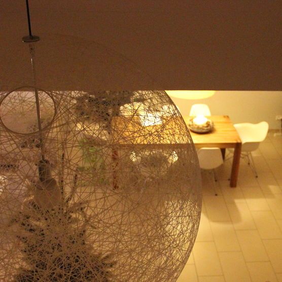 Der Blick von unserer Galerie ins Wohnzimmer Der Blick von unserer Galerie ins Wohnzimmer