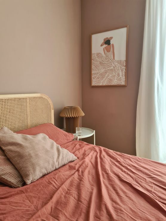 Pudertöne im Schlafzimmer Pudertöne im Schlafzimmer