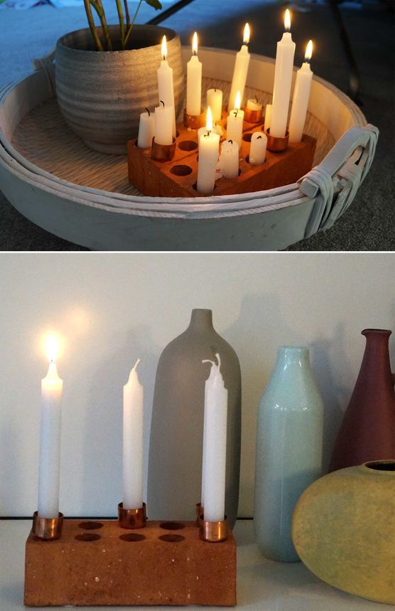 DIY Kerzenständer DIY Kerzenständer